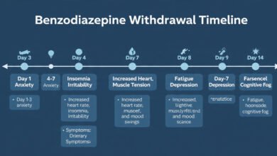 Benzodiazepine withdrawal timeline