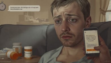 Dangers of long-term benzodiazepine use