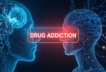 drug addiction affects the brain