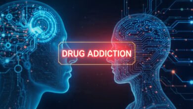 drug addiction affects the brain