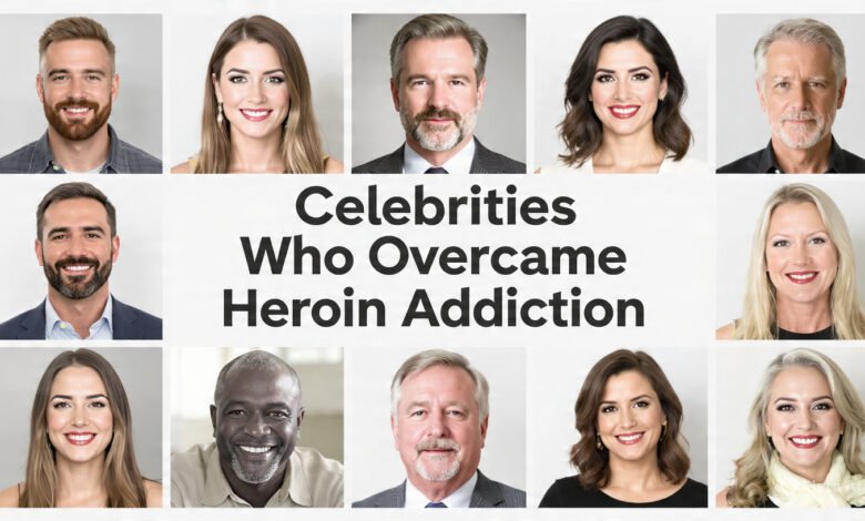 Celebrities who overcame heroin addiction