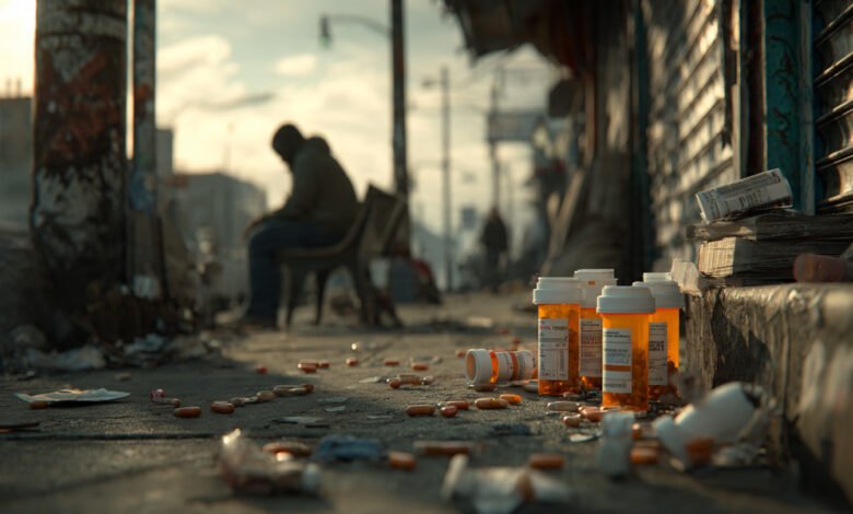 Prescription opioid addiction