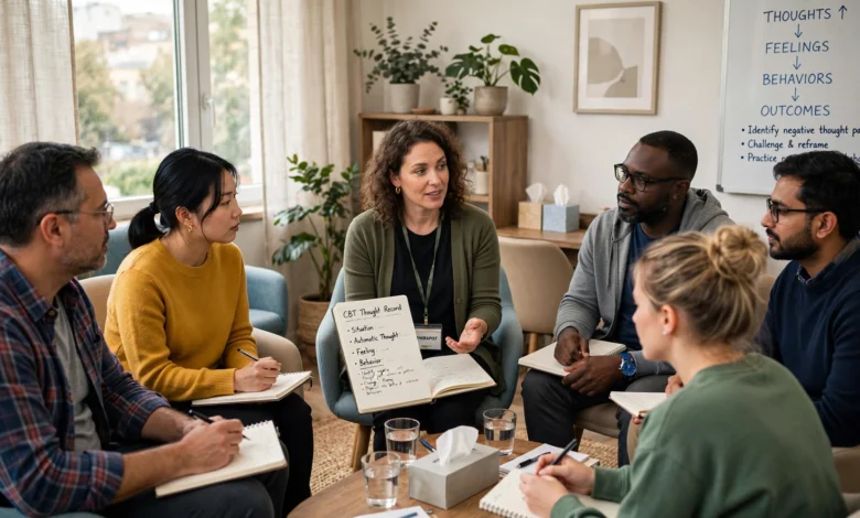 types of group therapy