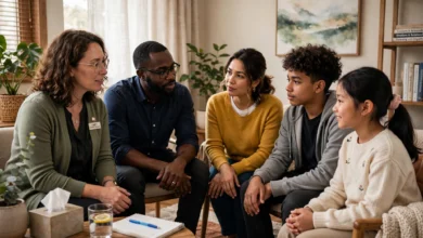 Family therapy in mental health treatment