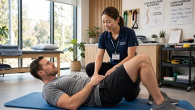 Physical therapy for back pain