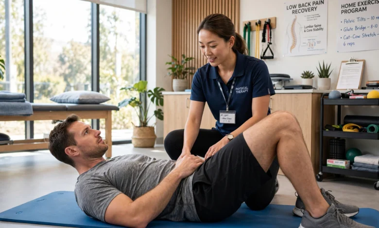 Physical therapy for back pain