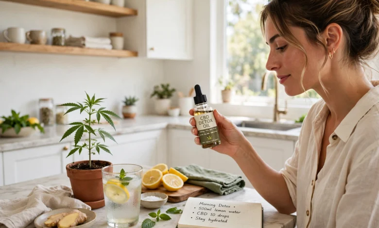 CBD vs THC during detox