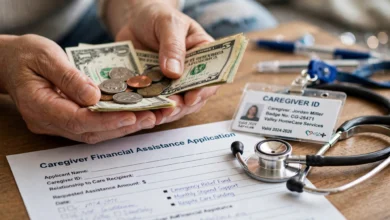 financial support for caregivers