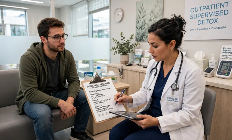 inpatient vs outpatient supervised detox