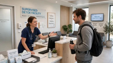 supervised detox facility